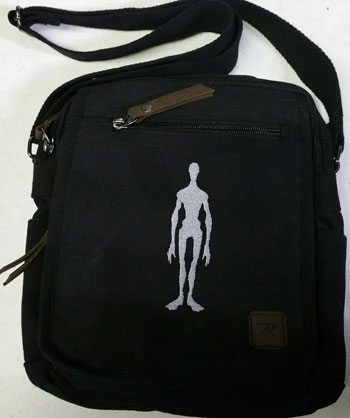 (image for) Grey Alien Square Bag - Click Image to Close