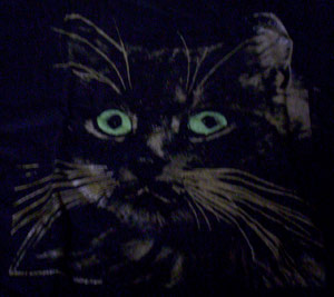 (image for) Green Eyed Cat Shirt