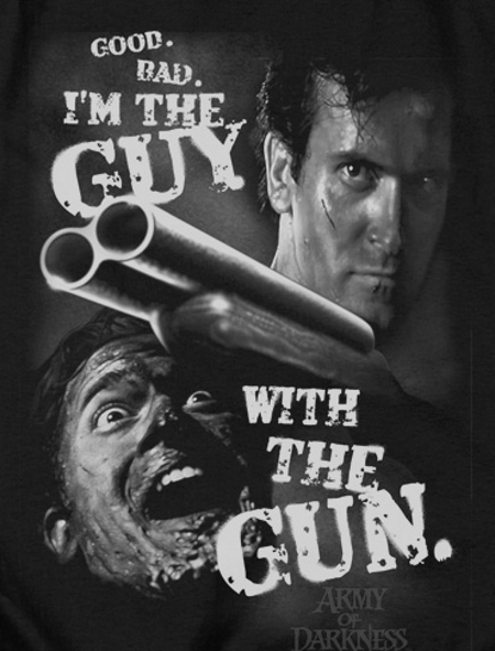 (image for) Army of Darkness Guy with the Gun T-Shirt