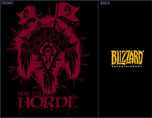 (image for) WOW Horde Shirt - Click Image to Close
