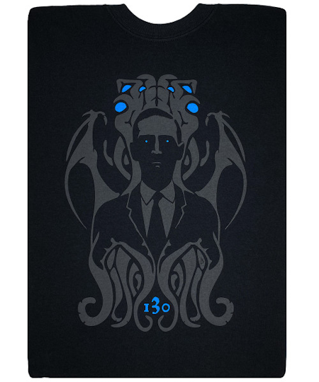 (image for) HP Lovecraft 130th Birthday Commemorative T-Shirt