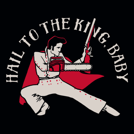 (image for) Hail to the King Elvis Mashup T-Shirt