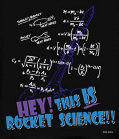 (image for) Hey this is Rocket Science T-Shirt