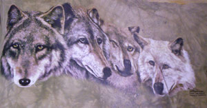 (image for) Horizontal Wolf Pack Shirt
