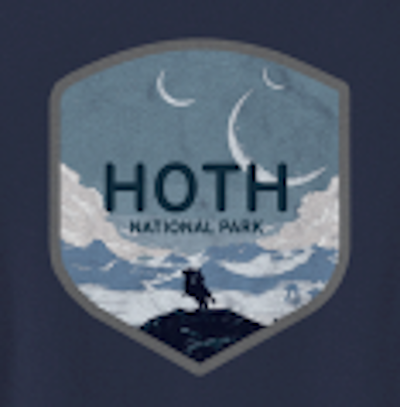 (image for) Hoth National Park T-Shirt