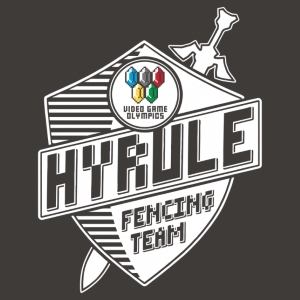 (image for) Hyrule Fencing T-Shirt - Click Image to Close