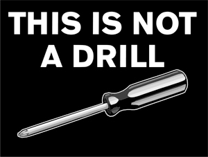 (image for) This is not a Drill T-Shirt