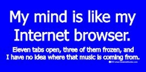 (image for) My Mind is a Browser T-Shirt