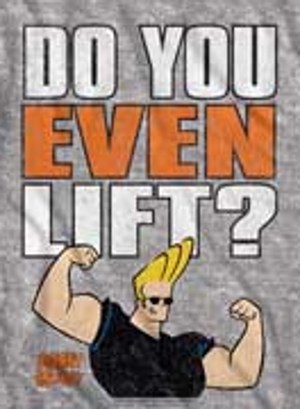 (image for) Even Lift Johnny Bravo T-Shirt