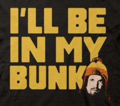 (image for) I'll be in My Bunk T-shirt