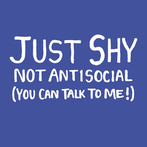 (image for) Just Shy xkcd Shirt