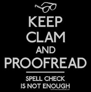 (image for) Keep Clam Proofread T-Shirt