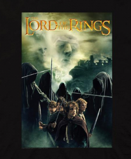 (image for) Lord of the Rings Hobbits Vs Nazgul T-Shirt