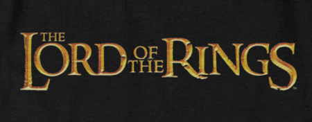 (image for) Lord of the Rings Logo T-Shirt