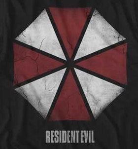 (image for) Large Umbrella (Umbrella Corporation) Resident Evil T-Shirt