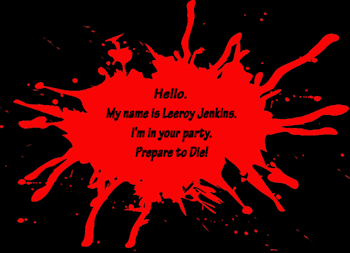 (image for) My Name is LeeRoy Jenkins T-Shirt