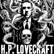 (image for) HP Lovecraft T-Shirt - Click Image to Close