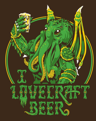 (image for) Lovecraft Beer T-Shirt