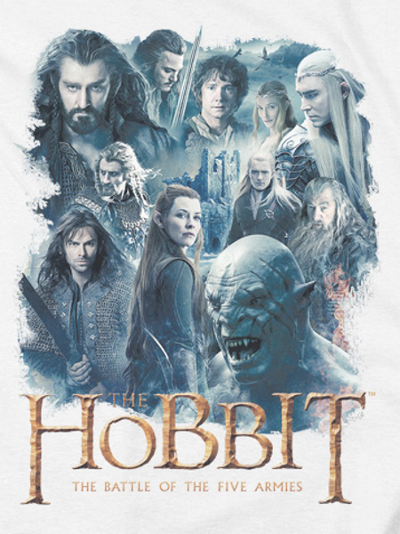 (image for) The Hobbit Main Characters T-Shirt