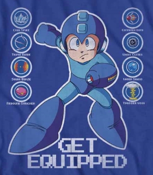(image for) Megaman Get Equipped T-Shirt