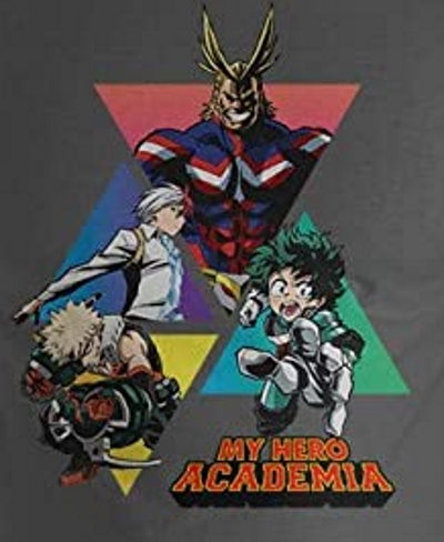 (image for) My Hero Academia Characters in Triangles T-Shirt