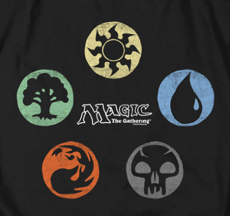 (image for) Magic the Gathering™ Five Colors T-Shirt