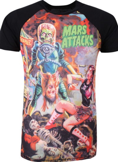 (image for) Mars Attacks Sublimated Raglan Shirt