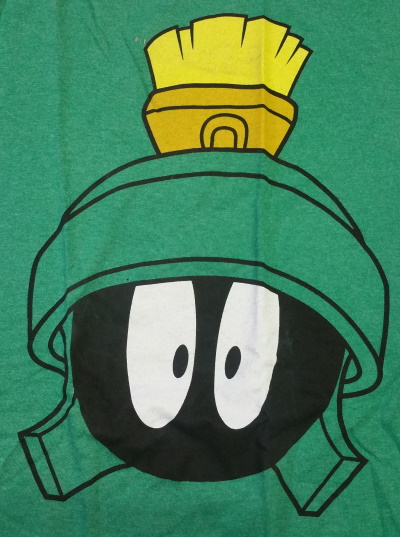 (image for) Marvin the Martin Green T-Shirt