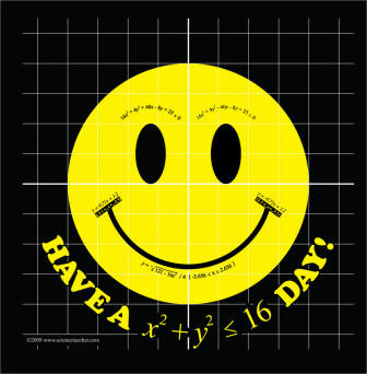 (image for) Math Smiley Shirt - Click Image to Close