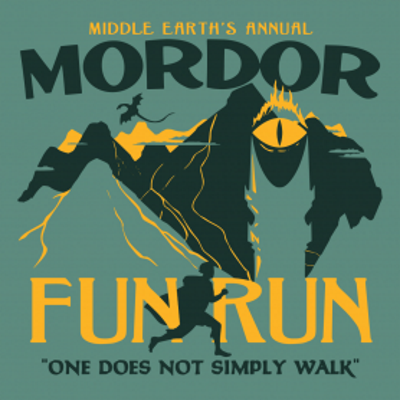 (image for) Mordor Fun Run T-Shirt