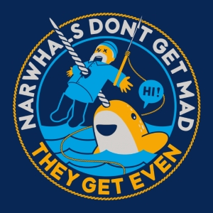 (image for) Narwhals Get Even T-Shirt
