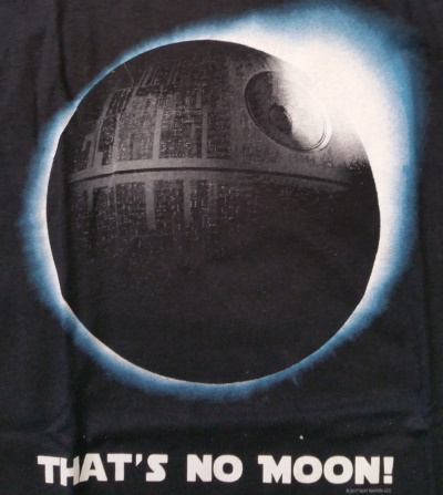 (image for) That's No Moon Deathstar Eclipse T-Shirt