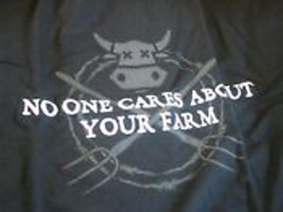 (image for) No One Cares About Your Farm T-Shirt
