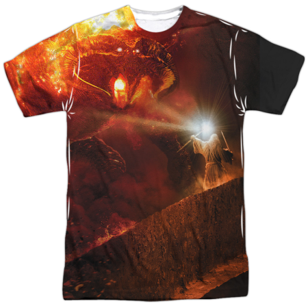 (image for) No Passing Mines of Moria Sublimated LOTR T-Shirt