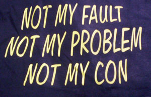 (image for) Not my Con Shirt