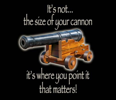 (image for) Size of Your Cannon T-Shirt
