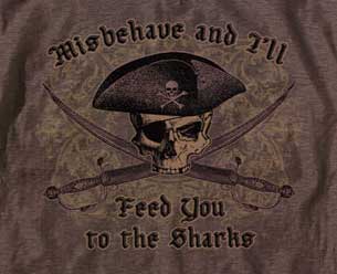 (image for) Misbehave Pirate Shirt