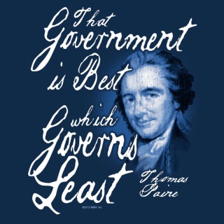 (image for) Governs Least Thomas Paine T-Shirt