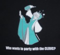 (image for) Party with the Cleric T-Shirt - Click Image to Close