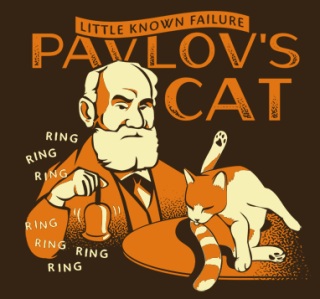(image for) Pavlov's Cat T-Shirt - Click Image to Close