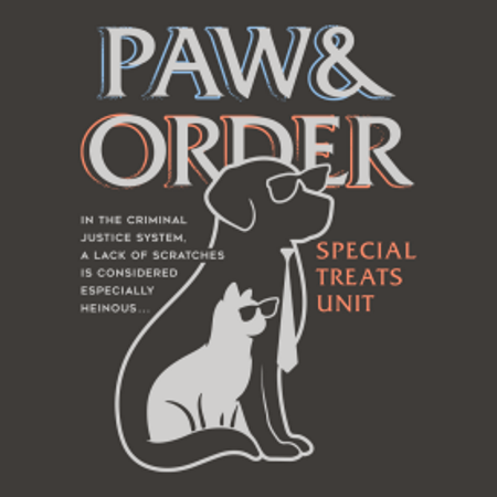 (image for) Paw and Order T-Shirt