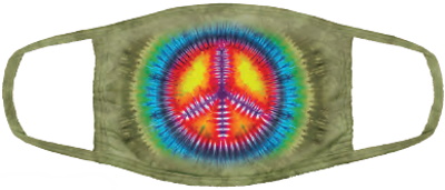 (image for) Peace Tie Dye FaceMask