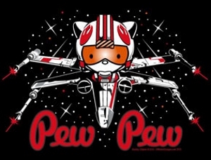 (image for) Pew Pew Kitty Shirt