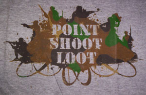 (image for) Point Shoot Loot Shirt - Click Image to Close