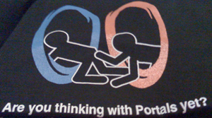 (image for) Are You Thinking With Portals Yet Shirt