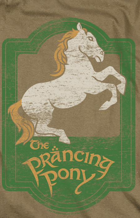 (image for) The Prancing Pony Tavern LOTR T-Shirt