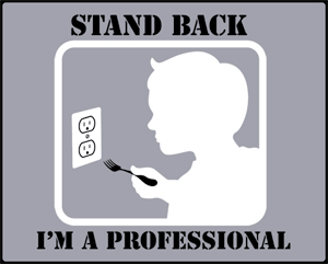 (image for) Stand Back I'm a Professional Shirt