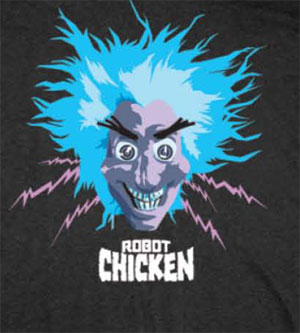 (image for) Robot Chicken Scientist Shirt