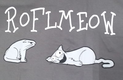 (image for) ROFL Meow Two Lumps T-Shirt