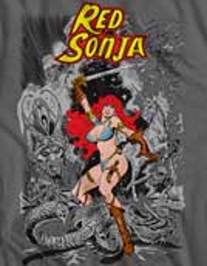 (image for) Red Sonja Cover Battle T-Shirt